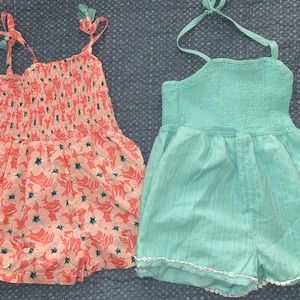 Tommy Bahama little girls size 5T jumper bundle, EUC